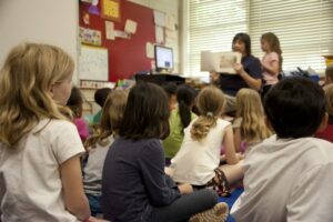 Young children were injured when safety failings led to a ceiling collapse in their classroom