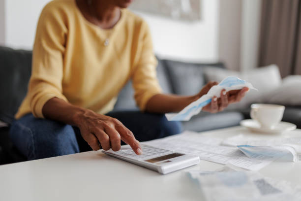 Many adults are anxious about being able to pay household bills