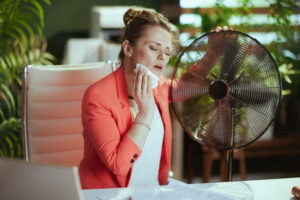 Women dealing with menopause in the workplace wanted the ability to control workplace temperatures to help combat hot flushes