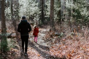 Try simple steps such as a walk in nature each day this Stress Awareness Month