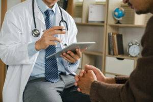 Men are much less likely to visit their doctor and engage with healthcare services