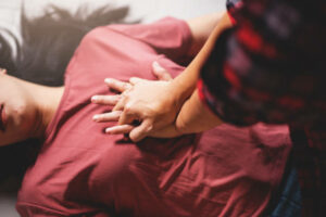 Women are less likely to survive a cardiac arrest as 1 in 3 people are worried about performing CPR on a person with breasts
