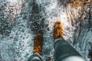 Slips trips and falls are a key health and safety risk in the winter months