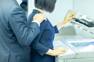 Women are often at greater risk of facing harassment at work