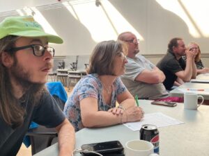 First aid training was delivered free of charge for adults with a learning disability who are members of The Monday Night Club