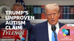 President Trump made unfounded and false claims about autism on Monday