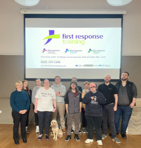 FRT returned to the Monday Night Club to deliver another free first aid training session